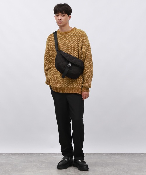 LAKOLE(ラコレ)の「ジガラモールニットプルオーバー / 137886(ニット/セーター・メンズ・キャメル/ブラック/アイボリー/ブルー・LARGE/MEDIUM)」の8枚目の写真