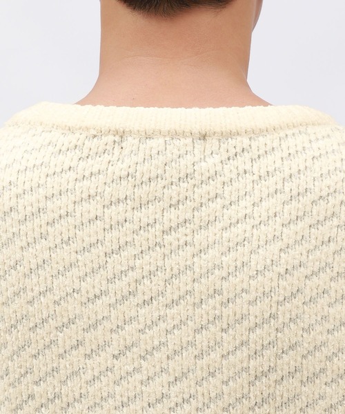 LAKOLE(ラコレ)の「ジガラモールニットプルオーバー / 137886(ニット/セーター・メンズ・キャメル/ブラック/アイボリー/ブルー・LARGE/MEDIUM)」の15枚目の写真