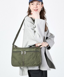 LeSportsac（レスポートサック）の「DELUXE EVERYDAY BAG ダークオリーブ（ショルダーバッグ・メンズ）」
