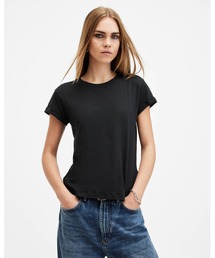 ALLSAINTS（オールセインツ）の「ANNA CREW NECK SHORT SLEEVE T-SHIRT | ANNA クルー ネック 半袖 Tシャツ（Tシャツ/カットソー）」
