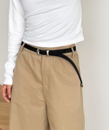 CANAL JEAN | El mar ウエスタンスウェードベルト(ベルト)