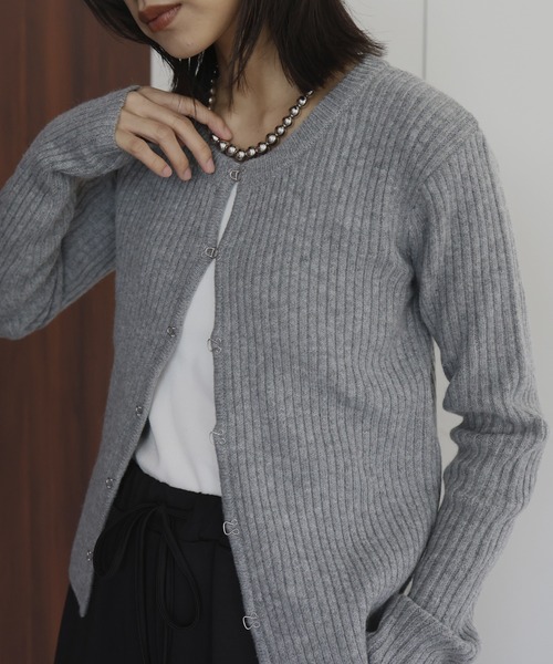 hellam（へラム）の「メタルボールチェーンチョーカー（ネックレス・レディース・シルバー・FREE）」の3枚目の写真