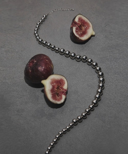 hellam（へラム）の「メタルボールチェーンチョーカー（ネックレス・レディース・シルバー・FREE）」の9枚目の写真