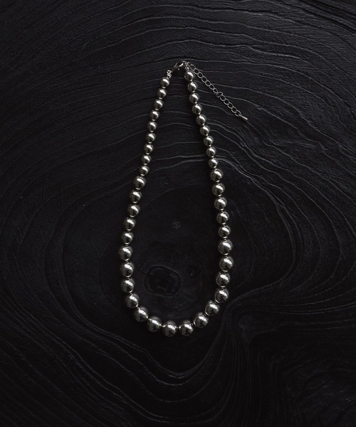 hellam（へラム）の「メタルボールチェーンチョーカー（ネックレス・レディース・シルバー・FREE）」の11枚目の写真