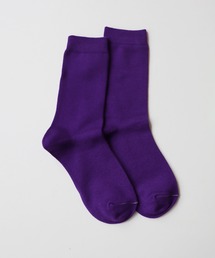 TAWARA | ちょびっとウール ベタ編み クルーソックス(ソックス/靴下)