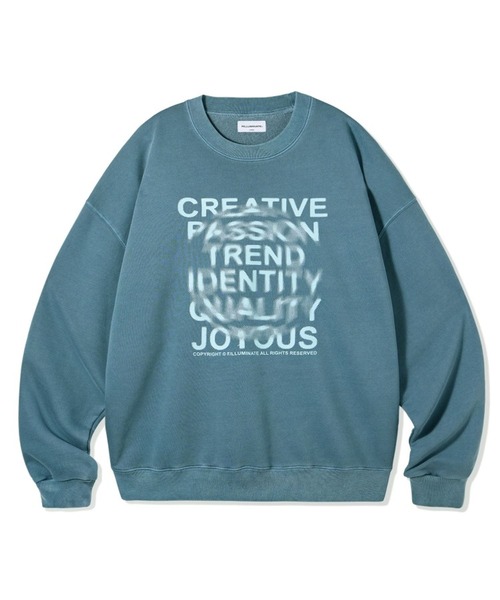 ALAND(エーランド)の「【UNISEX】Filluminte/サークルBLUR プルオーバー(ウラケ)(スウェット・レディース・ブルー/ブラック/ベージュ・LARGE/MEDIUM/SMALL)」の20枚目の写真