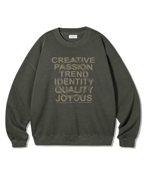 セール】【UNISEX】Filluminte／サークルBLUR プルオーバー