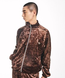 SHIPS（シップス）の「City Ambient Products: クラッシュベロアトラックジャケット(セットアップ対応)（ジャージ）」