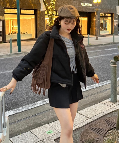 efill（エフィル）の「ミニスカート（スカート・レディース・ブラック・FREE）」の6枚目の写真