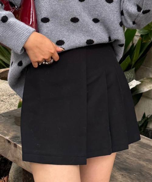 efill（エフィル）の「ミニスカート（スカート・レディース・ブラック・FREE）」の4枚目の写真