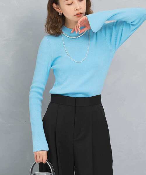 セール】シルク混ハイネックリブニット（ニット/セーター）｜URBAN