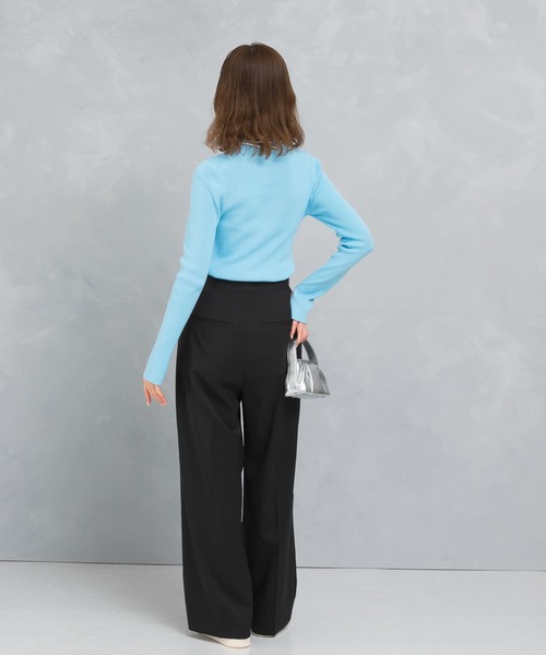 セール】シルク混ハイネックリブニット（ニット/セーター）｜URBAN