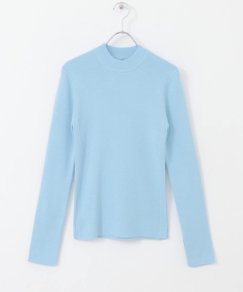 セール】シルク混ハイネックリブニット（ニット/セーター）｜URBAN