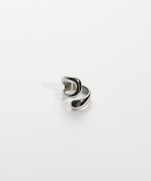 JEANASIS（ジーナシス）の「【ステンレス】ラインフープリング/253468（リング・レディース・ゴールド/シルバー・MEDIUM/LARGE）」の6枚目の写真