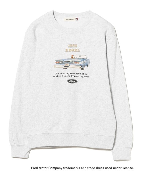 GOOD ROCK SPEED（グッドロックスピード）の「【別注】GOOD ROCK SPEED / FORD スウェット（スウェット・レディース・ホワイト/グレー・ONE SIZE）」の9枚目の写真