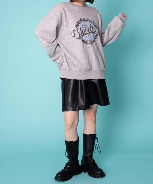 【新品•未使用】【定価17600円】VOILÀロゴ入りホワイトスウェット メゾンマルジェラ MAISON MARGIELA トレーナー