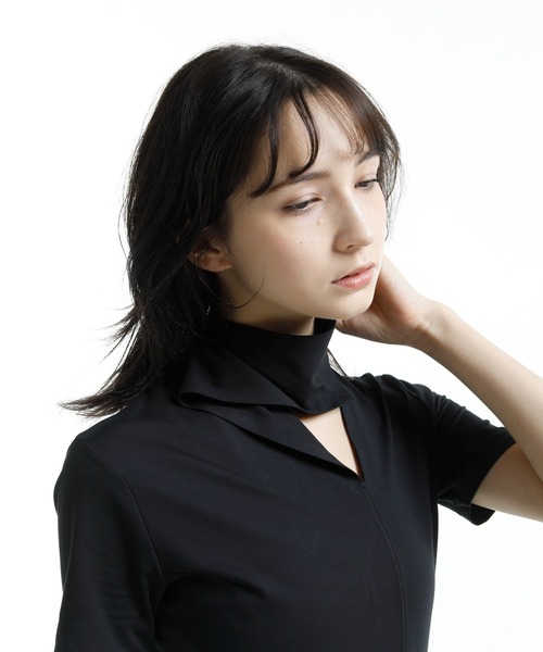 Y-3（ワイスリー）の「W FIT CLS DRESS（ワンピース・レディース・ブラック・LARGE/MEDIUM/SMALL/X-SMALL/XX-SMALL）」の4枚目の写真