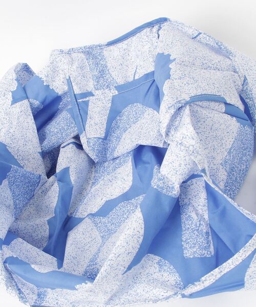 marimekko（マリメッコ）の「Unikko / Smartbag（エコバッグ/サブバッグ・レディース・ブルー/ライトピンク・FREE）」の11枚目の写真