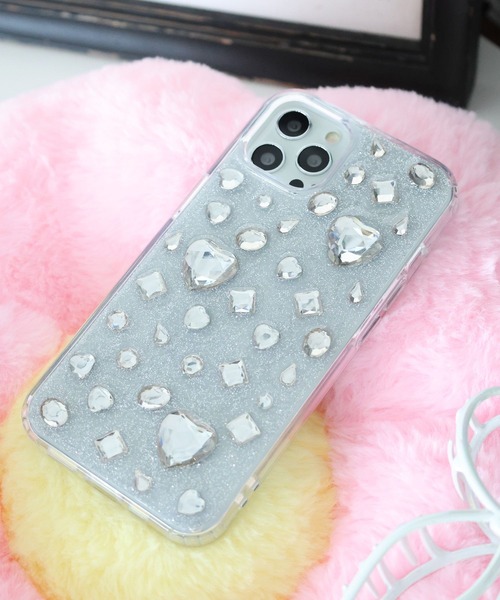 セール】ビジューiPhone13/14ケース[tiny tiny(ティニーティニー