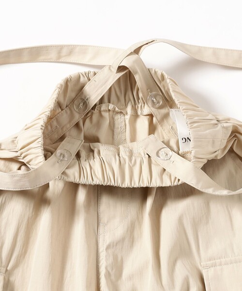 B:MING by BEAMS(ビーミングバイビームス)の「サスペンダー付き カーゴパンツ(100~140cm)(カーゴパンツ・キッズ・オリーブ/ホワイト系その他5・140/130/110/100/120)」の18枚目の写真