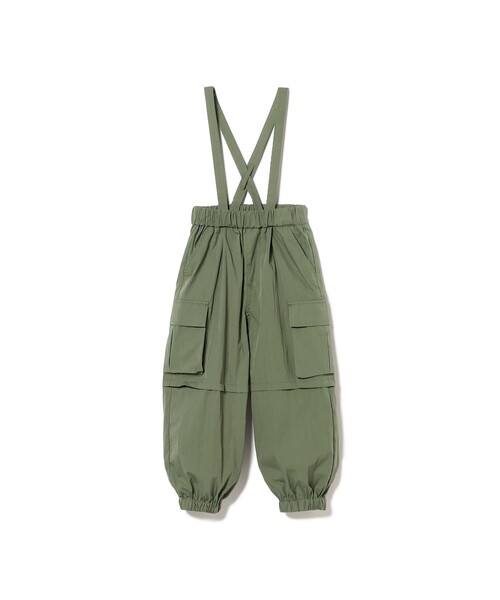 B:MING by BEAMS(ビーミングバイビームス)の「サスペンダー付き カーゴパンツ(100~140cm)(カーゴパンツ・キッズ・オリーブ/ホワイト系その他5・140/130/110/100/120)」の20枚目の写真