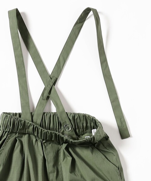 B:MING by BEAMS(ビーミングバイビームス)の「サスペンダー付き カーゴパンツ(100~140cm)(カーゴパンツ・キッズ・オリーブ/ホワイト系その他5・140/130/110/100/120)」の21枚目の写真
