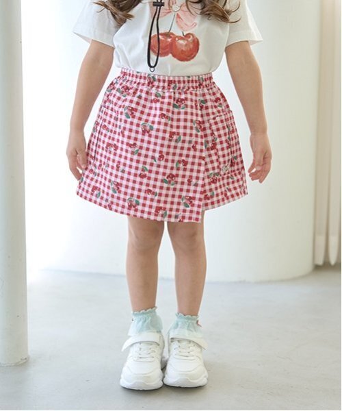 Lycee mine(リセマイン)の「【撥水加工】ラップパンツ(その他パンツ・キッズ・クリーム/サックスブルー/ライラック/アイボリー/ラベンダー/ネイビー/ミント/レッド・120cm/110cm/100cm/150cm/130cm/140cm)」の8枚目の写真