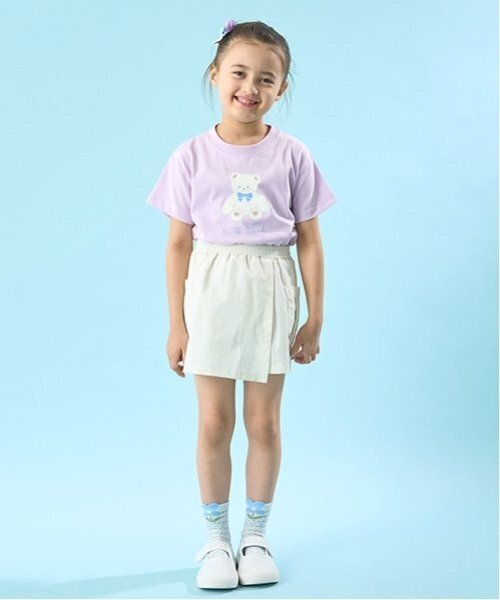 Lycee mine(リセマイン)の「【撥水加工】ラップパンツ(その他パンツ・キッズ・クリーム/サックスブルー/ライラック/アイボリー/ラベンダー/ネイビー/ミント/レッド・120cm/110cm/100cm/150cm/130cm/140cm)」の16枚目の写真