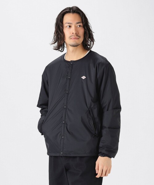 ジャケット・アウター DANTON / INSULATION COLLARLESS JACKET ASK availability first)DANTON WOMEN'S INSULATION COLLARLESS