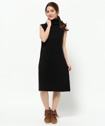 earth music&ecology | ノースリーブタートルワンピース(ワンピース)