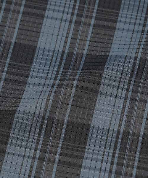 Sheer Check Cloth Layered Hem Pullover（Tシャツ/カットソー