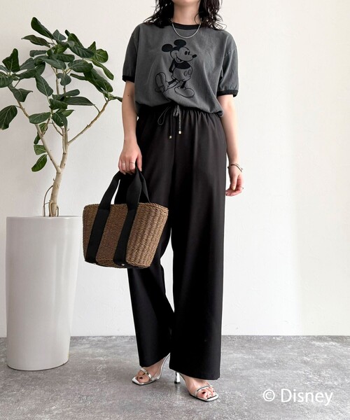 【GOOD ROCK SPEED/グッドロックスピード】Disney MickeyリンガーTシャツ（Tシャツ/カットソー）｜fredy emue（フレディエミュ）