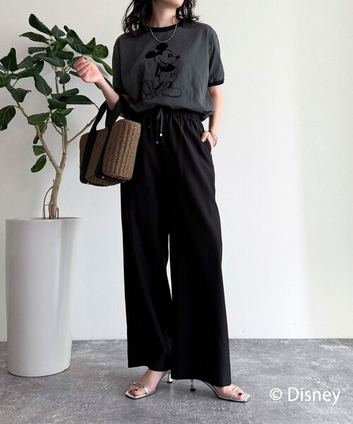 【GOOD ROCK SPEED/グッドロックスピード】Disney MickeyリンガーTシャツ（Tシャツ/カットソー）｜fredy emue（フレディエミュ）