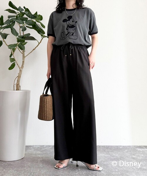 【GOOD ROCK SPEED/グッドロックスピード】Disney MickeyリンガーTシャツ（Tシャツ/カットソー）｜fredy emue（フレディエミュ）