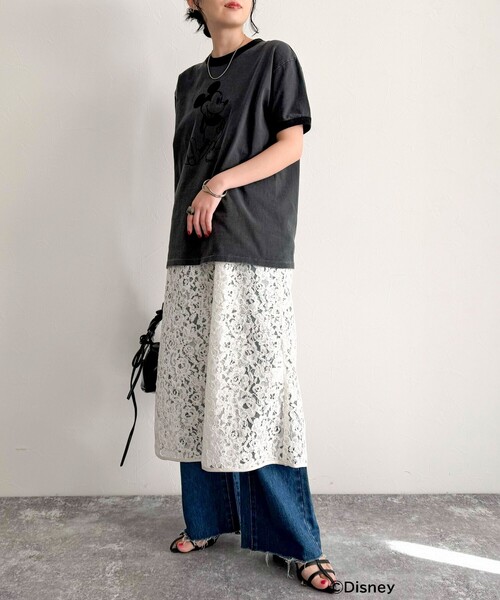 tシャツ GOOD ROCK SPEED/MICKEY/リンガーTシャツ レディース GOOD ROCK SPEED tシャツ 「GOOD SPEED」MICKEY / リンガーT