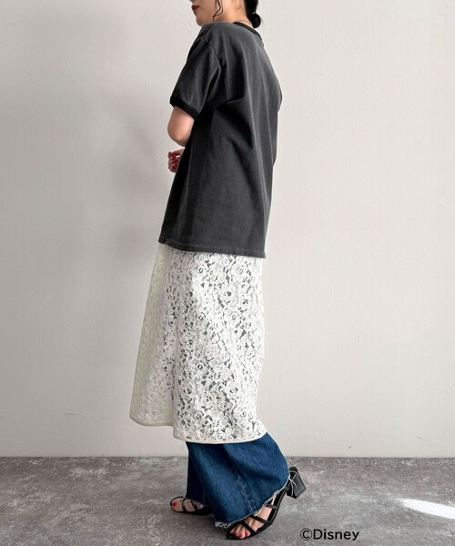 【GOOD ROCK SPEED/グッドロックスピード】Disney MickeyリンガーTシャツ（Tシャツ/カットソー）｜fredy emue（フレディエミュ）