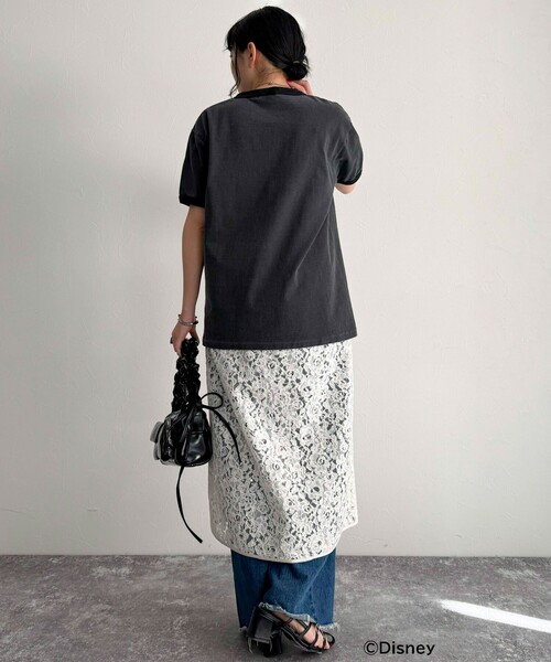 【GOOD ROCK SPEED/グッドロックスピード】Disney MickeyリンガーTシャツ（Tシャツ/カットソー）｜fredy emue（フレディエミュ）