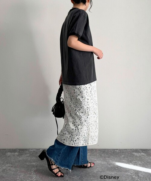 【GOOD ROCK SPEED/グッドロックスピード】Disney MickeyリンガーTシャツ（Tシャツ/カットソー）｜fredy emue（フレディエミュ）