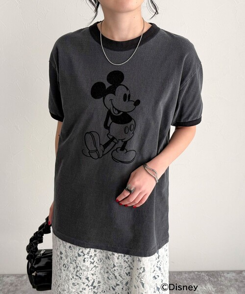00s adidas Disney グーフィー リンガー Tシャツ 公式】ディズニーストア.jp | グーフィー 半袖Tシャツ リンガー