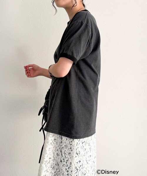 【GOOD ROCK SPEED/グッドロックスピード】Disney MickeyリンガーTシャツ（Tシャツ/カットソー）｜fredy emue（フレディエミュ）