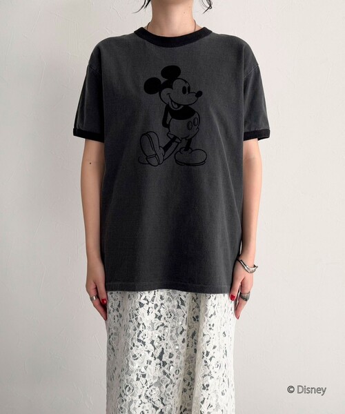 GOOD ROCK SPEED/MICKEY/リンガーTシャツ GOOD ROCK SPEED】Disney MickeyリンガーTシャツ | FREDY