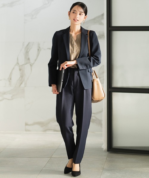 セール】《2025新作》【洗える/UV加工/花粉防止/パンツスーツ