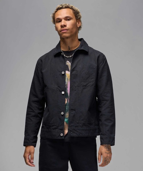 ナイキジョーダン ブランド ジョーダン シカゴ ジャケット ブラック サイズL セール】ジョーダン エッセンシャル シカゴ メンズジャケット / Jordan