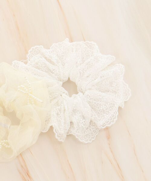 MAJESTIC LEGON（マジェスティックレゴン）の「シアーボリュームシュシュ（シュシュ・レディース・B/A・FREE）」の5枚目の写真