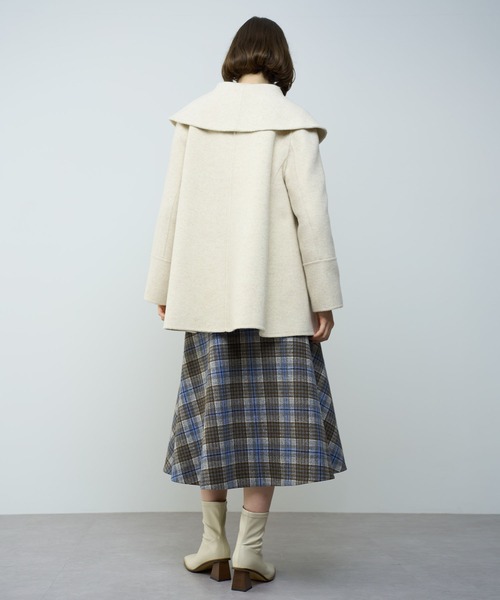 DEICY（デイシー）の「ファーポケットフレアコート（その他アウター・レディース・ピンク/アイボリー・FREE）」の14枚目の写真