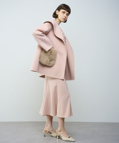 セール】ファーポケットフレアコート（その他アウター）｜DEICY  