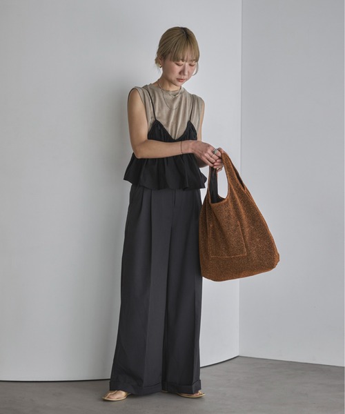 feepur（フェピュール）の「ラメトートバッグ（トートバッグ・レディース・ブラック/シルバー/イエロー/オレンジ/ピンク/ブルー・FREE）」の18枚目の写真