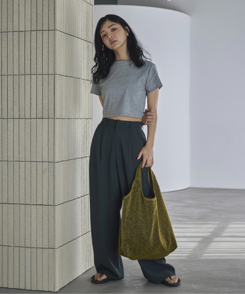 feepur（フェピュール）の「ラメトートバッグ（トートバッグ・レディース・ブラック/シルバー/イエロー/オレンジ/ピンク/ブルー・FREE）」の14枚目の写真