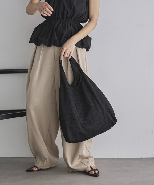 feepur（フェピュール）の「ラメトートバッグ（トートバッグ・レディース・ブラック/シルバー/イエロー/オレンジ/ピンク/ブルー・FREE）」の10枚目の写真