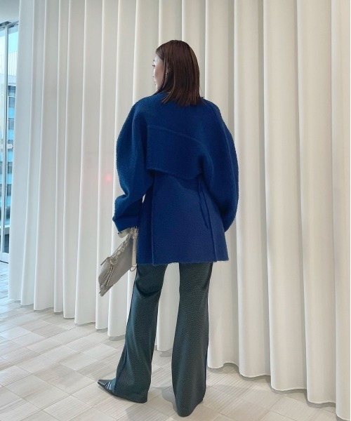 Ameri(アメリ)の「DIAGONAL CHECK PANTS(その他パンツ・レディース・グリーン/オレンジ・SMALL/MEDIUM)」の4枚目の写真